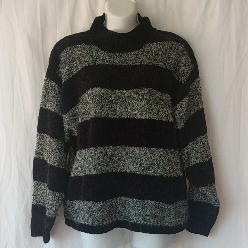 Lise J. Vintage striped sweater sz Large